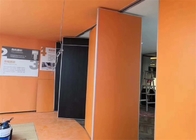 Ruchoma ścianka działowa z ruchomymi drzwiami przesuwnymi Ręczny system wiszący do biura