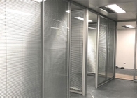 Wysokiej jakości ściany działowe ze szkła biurowego Pojedyncze szkło do budynków biurowych