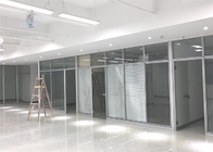 Wysokiej jakości ściany działowe ze szkła biurowego Pojedyncze szkło do budynków biurowych