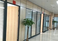 Anodowane drewniane ścianki działowe biurowe Demontowalne systemy ścienne
