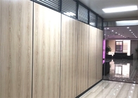 Anodowane drewniane ścianki działowe biurowe Demontowalne systemy ścienne
