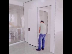 Ognioodporne składane ściany rozdzielcze z drewna i aluminium