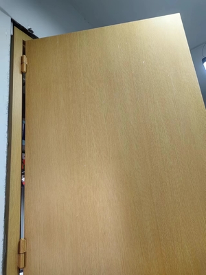 Prawa wewnętrzna otwierająca się dźwiękoodporna brama H2425*W950*70 mm dla redukcji hałasu i prywatności