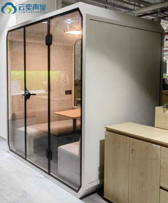 Kwadratowy Pod nagrywania Wysokiej klasy tłumienie wibracji akustyczny telefon kabina dźwiękoszczelna muzycznie kabina spotkań kabina wyłączona