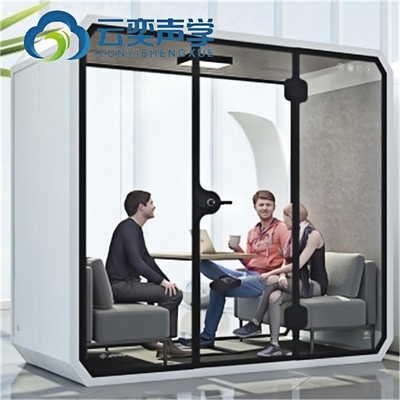 Zobacz większe zdjęcie Dodaj do porównania Udostępnij Przenośny Portable Meeting Soundproof Booth Acoustic