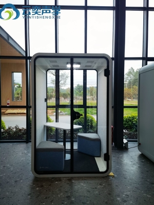 Średnia wielkość Meeting Pod For Conference Meeting Podwójny stolik z kanapą mebli