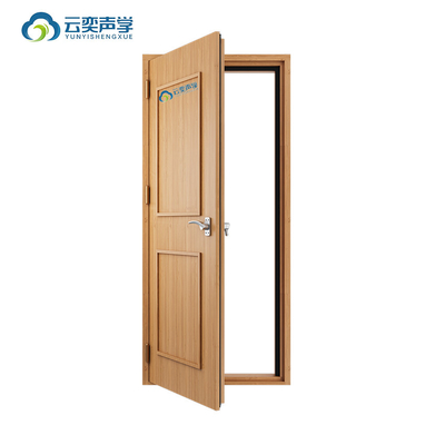 Drum Room Music Studio RoomTransparent Noise Barrier Noise Isolation Door Home Acoustics With Bass Traps Cornernoise Cancelling Door STC 45dB