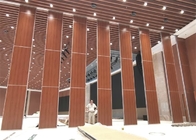 Aluminiowa przesuwna ściana działowa wewnętrzna dekoracyjna z panelem o grubości 100 mm