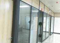 Aluminiowa szklana ścianka działowa do budynku biurowego