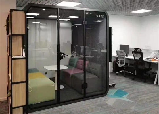 Akustyczna dźwiękoszczelna budka telefoniczna Aluminiowa konstrukcja do przestrzeni publicznej
