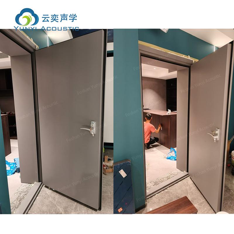Dźwięk tłumiący dźwięk wchłanianie drzwi 72mm 105kg dźwiękoszczelność drzwi do kina i salonu