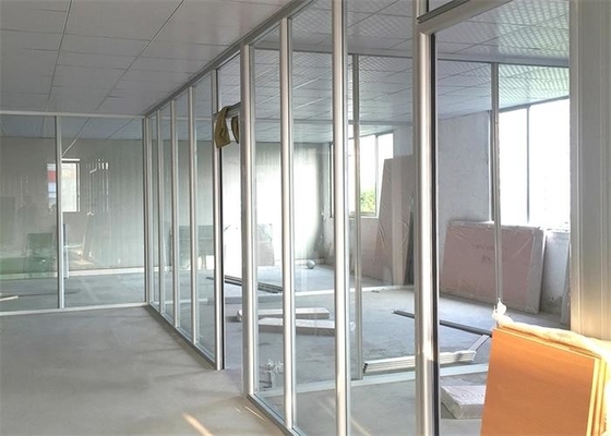 Factory Direct Office Szklane ściany działowe Aluminiowa szklana ściana kanałowa